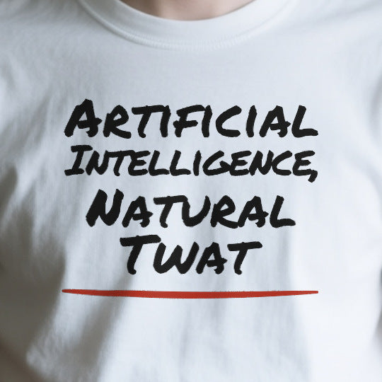 Close-up of the ODBDFE22DF6A print on a white unisex t-shirt