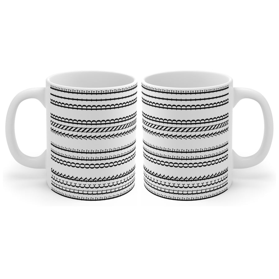 FUCK OFF AND DIE mug, handle right