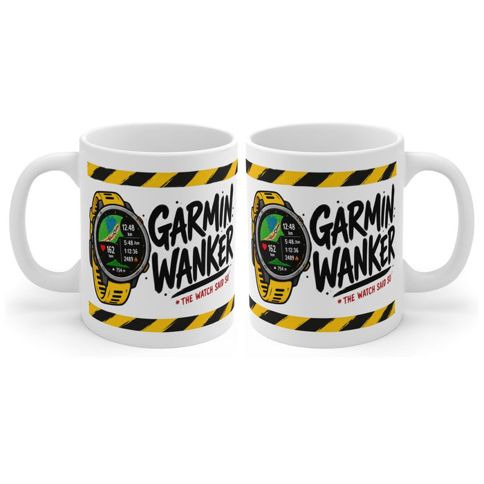 Garmin Wanker mug, handle right