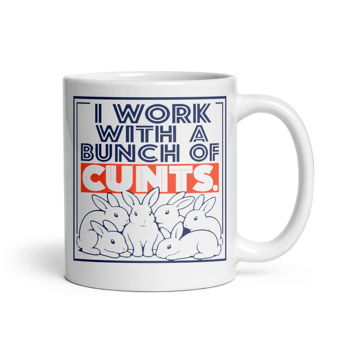 I WORK WITH A BUNCH OF CUNTS.