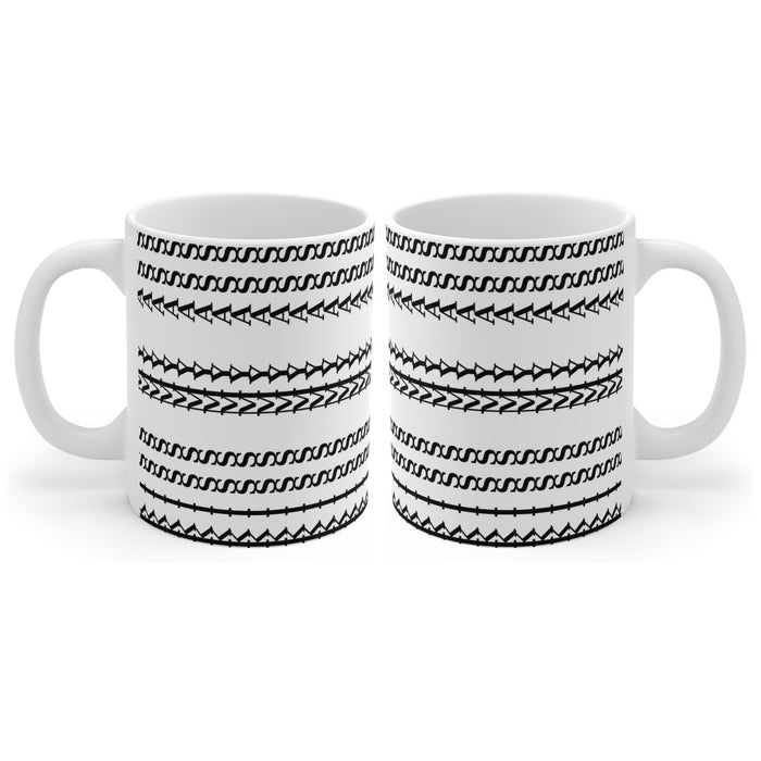 KISS MY ASS mug, handle right