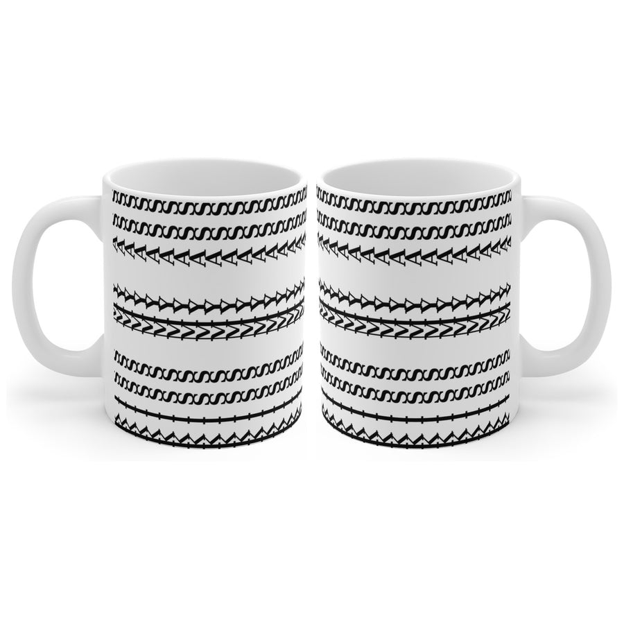 KISS MY ASS mug, handle right