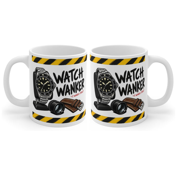 Watch Wanker mug, handle right