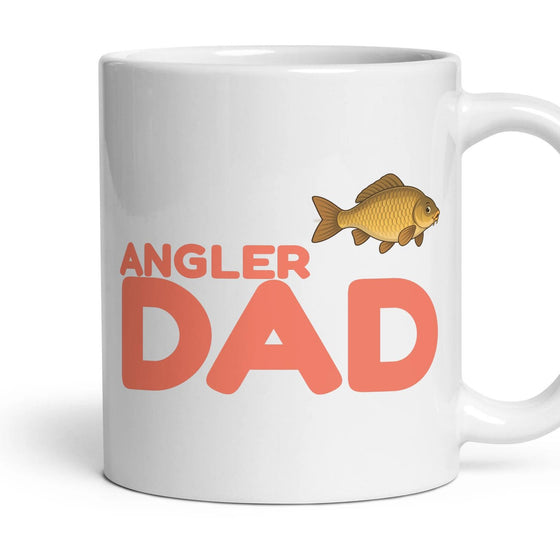 Angler Dad Big Letters