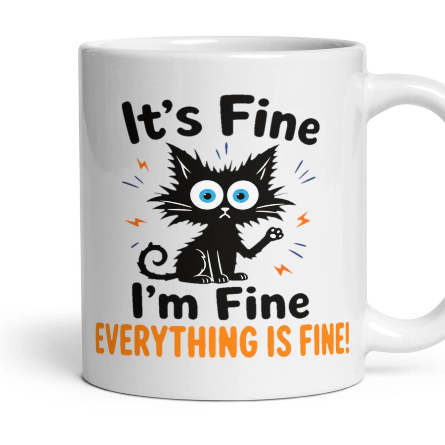 It's Fine
I'm Fine
EVERYTHING IS FINE! mug, 11oz white ceramic, handle right