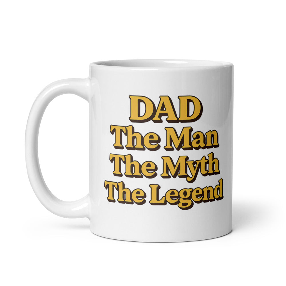 11oz mug, handle on left view