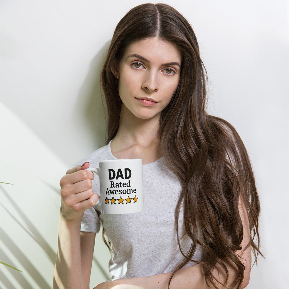 11oz mug, woman view