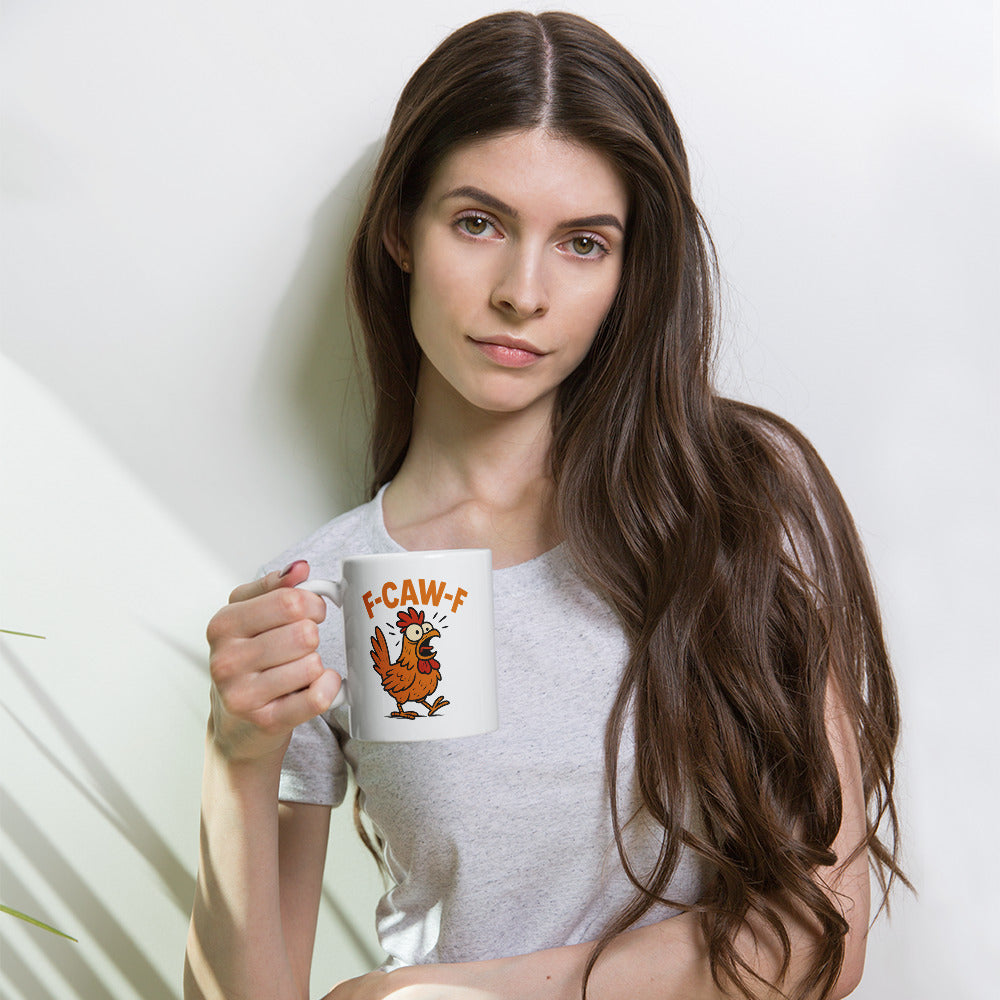11oz mug, woman view