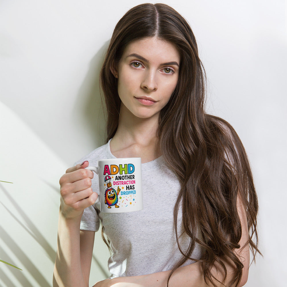 11oz mug, woman view