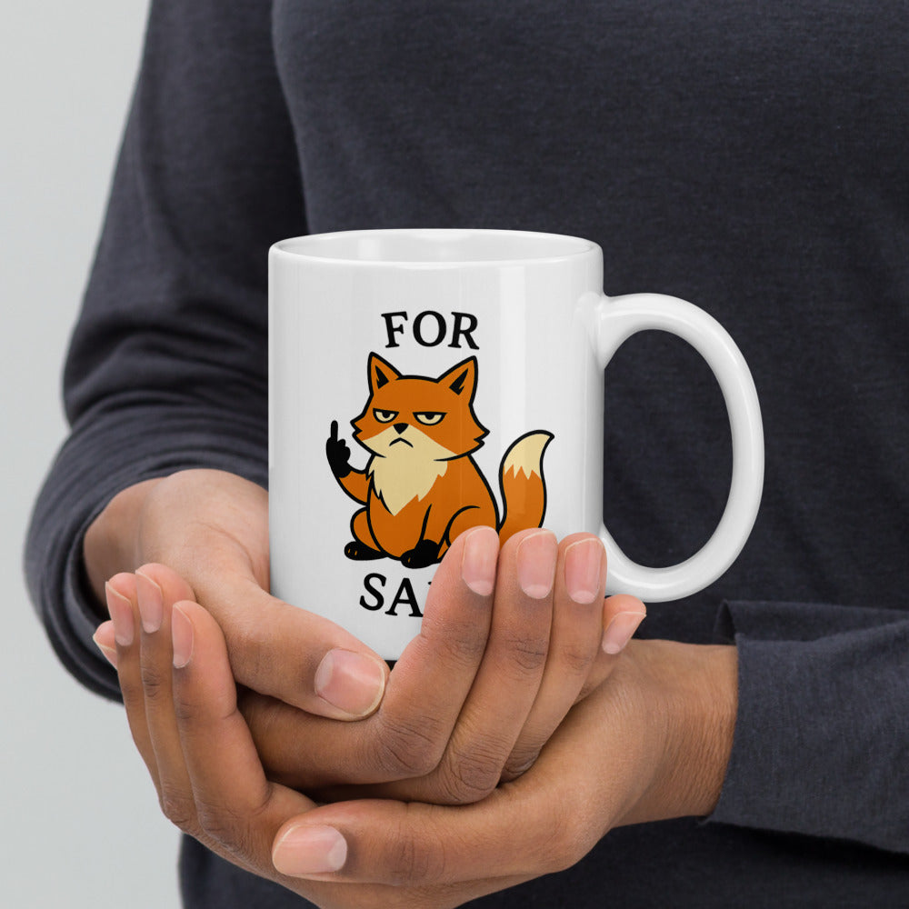 11oz mug, handle on right view