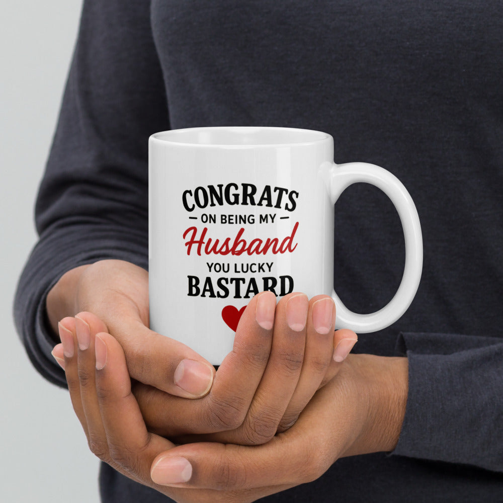 11oz mug, handle on right view