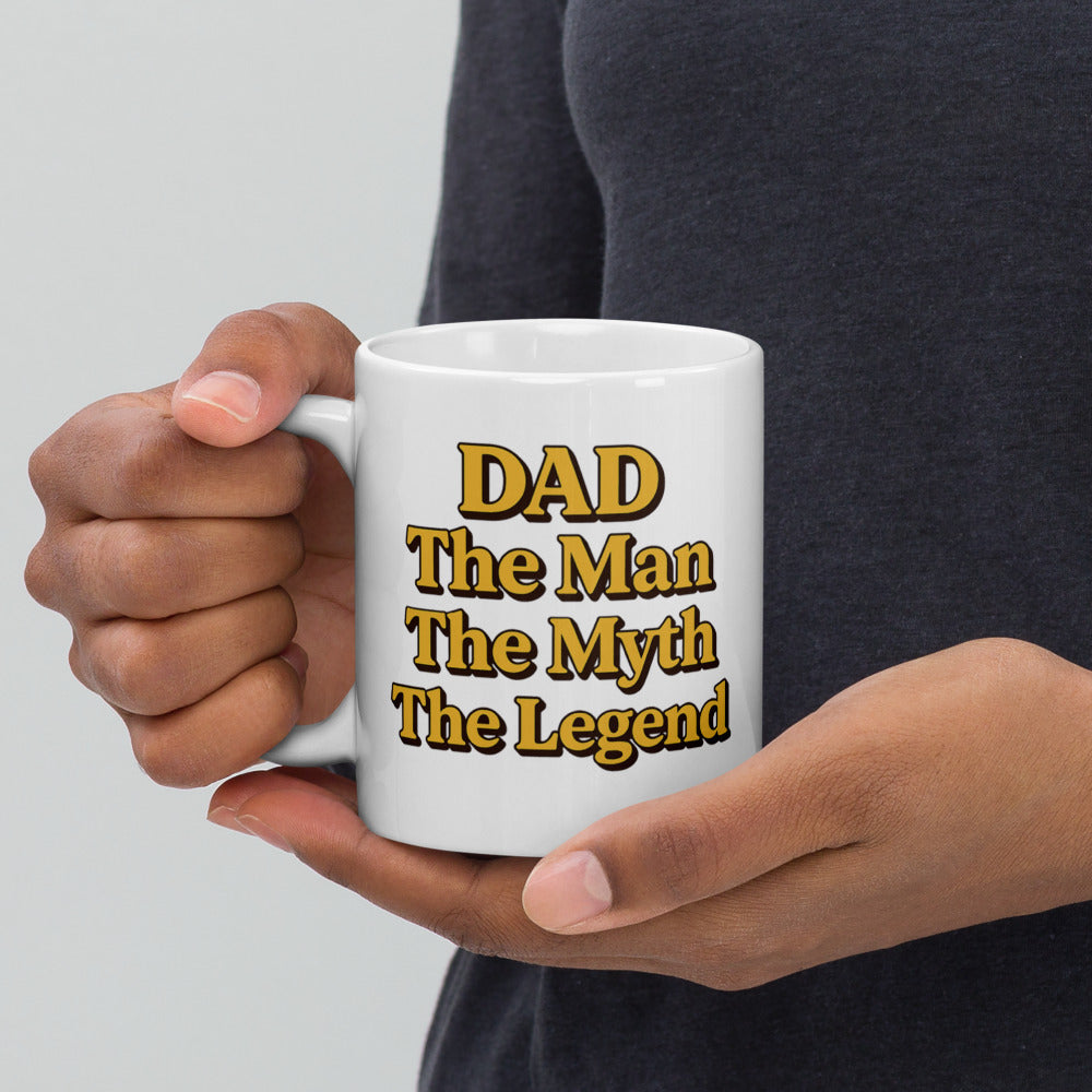 11oz mug, handle on left view