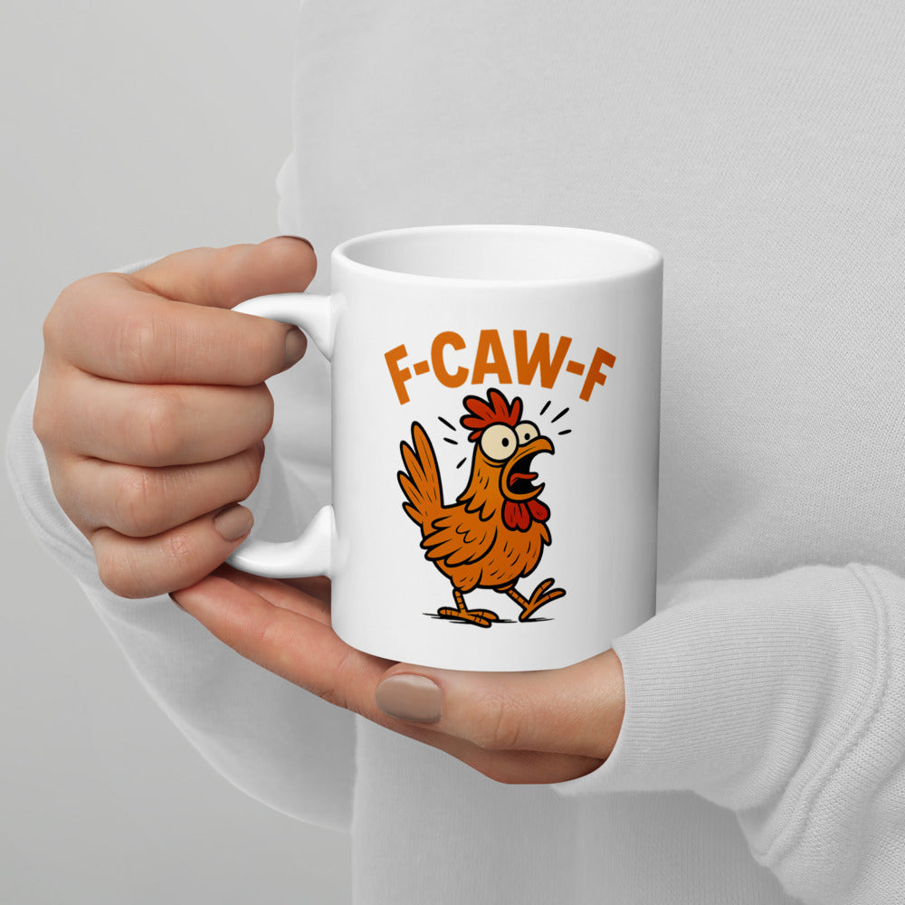 11oz mug, handle on left view