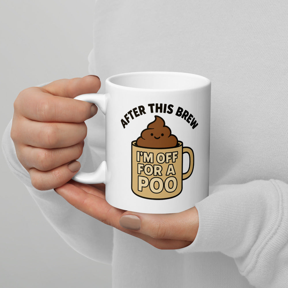 11oz mug, handle on left view