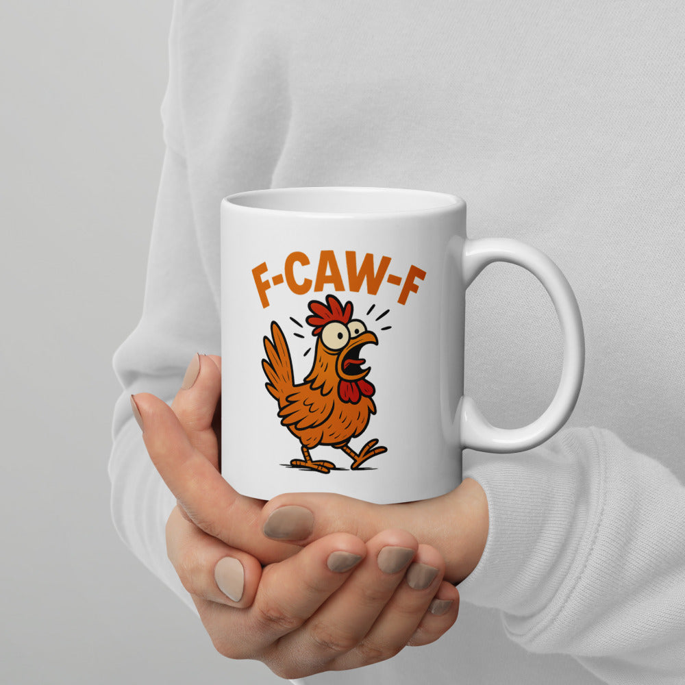 11oz mug, handle on right view