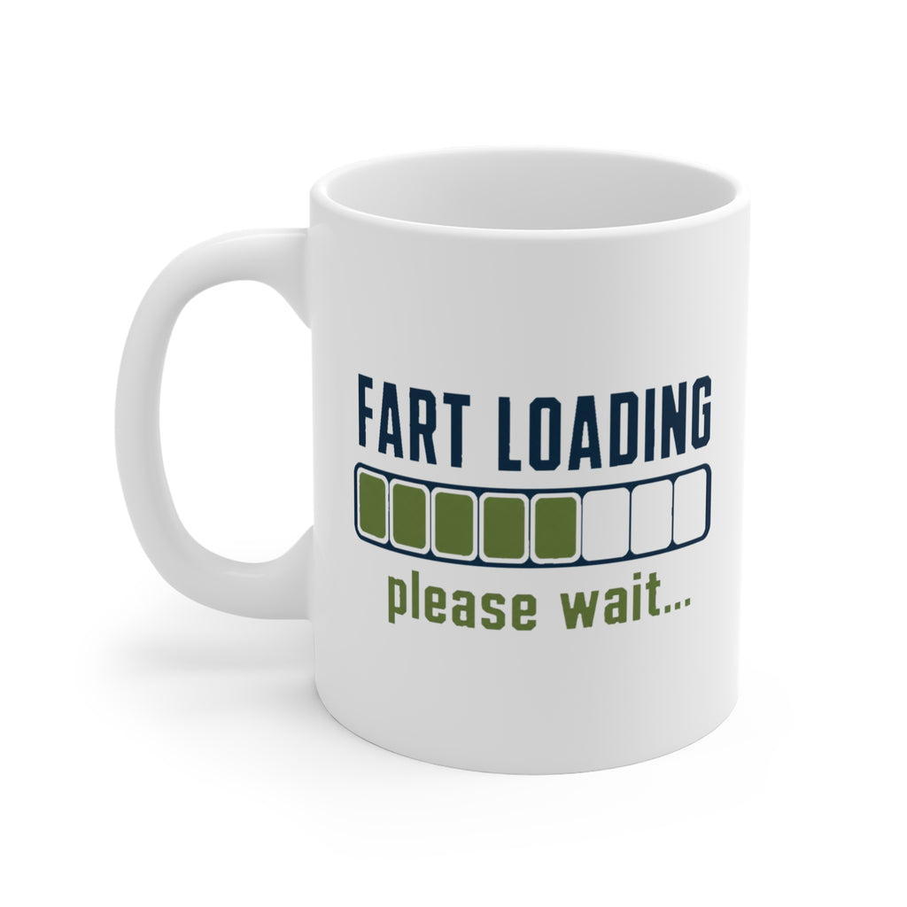Fart Loading Mug | Funny Rude Gift Mug, Novelty Coffee Mug