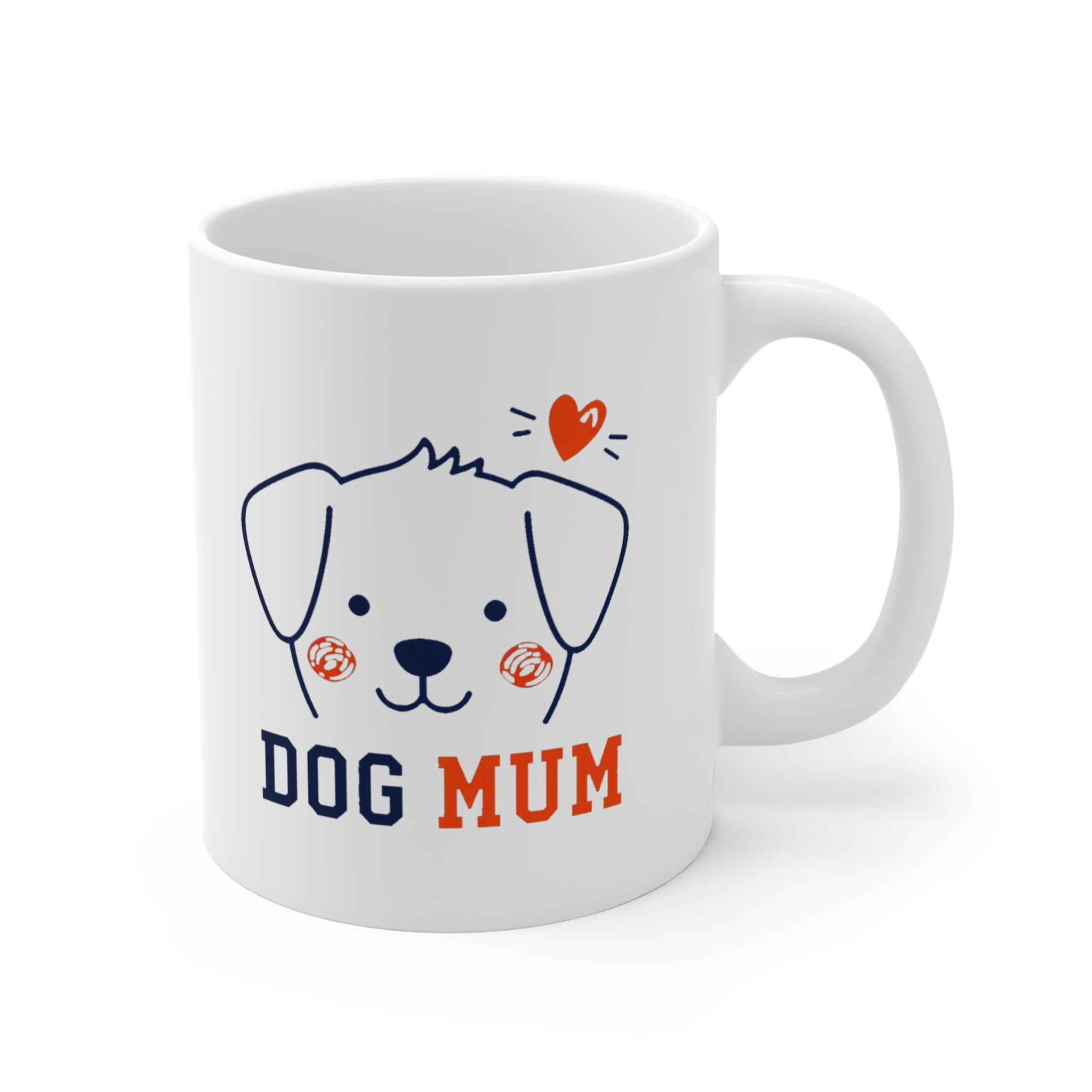 Dog Mum Mug | Personalized Dog Mum Gift, Funny Dog Lover Coffee Mug