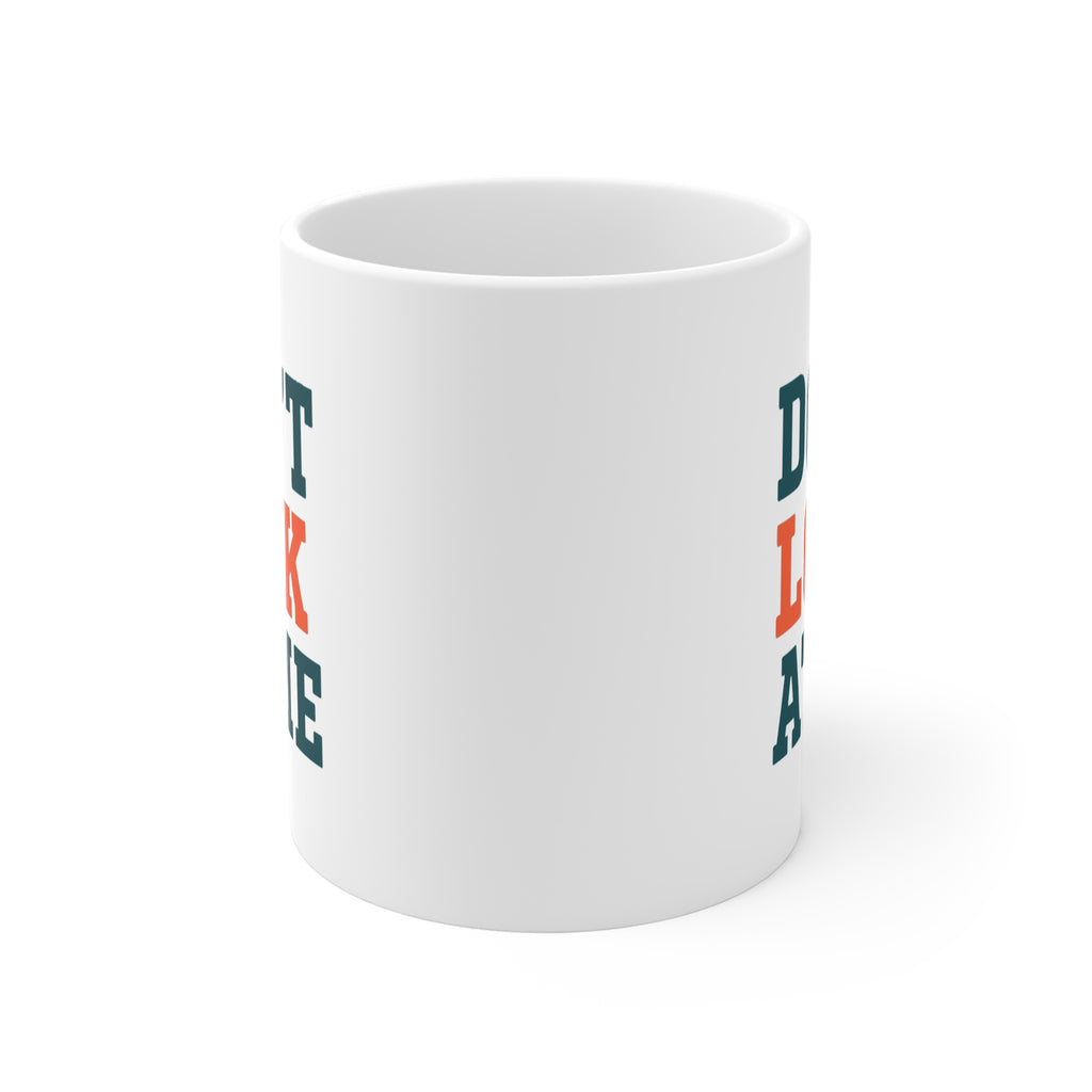 Don't Look At Me Mug | Funny Antisocial Coffee Mug, Introvert Gift