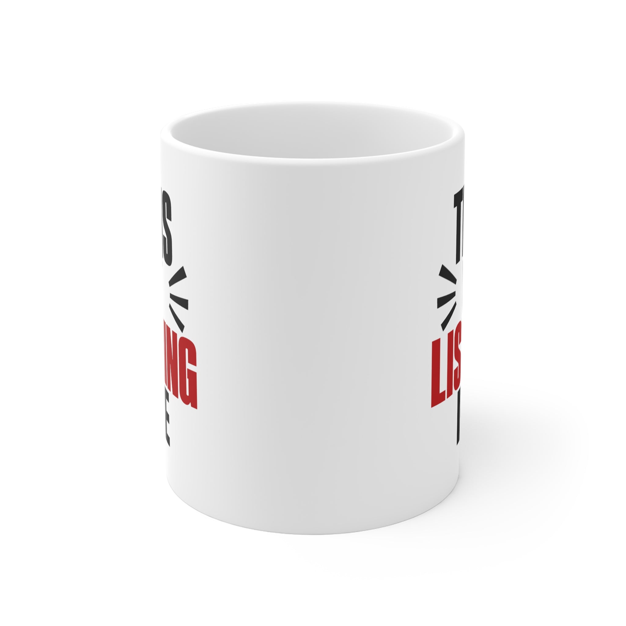 This Is My Listening Face Mug | Funny Sarcastic Coffee Mug, Coworker Gift