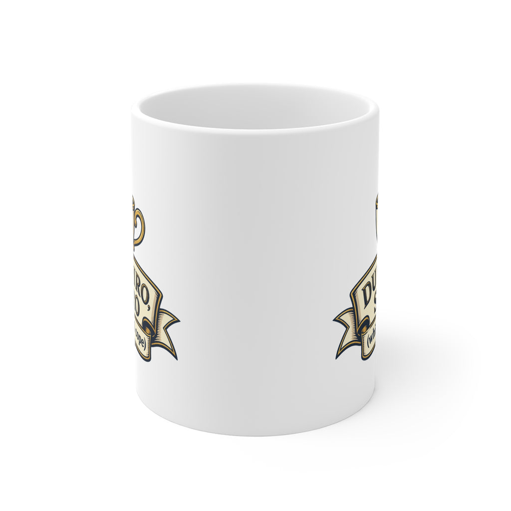 Dum Spiro Spero Mug | Latin Motto Coffee Mug, Funny Coping Gift