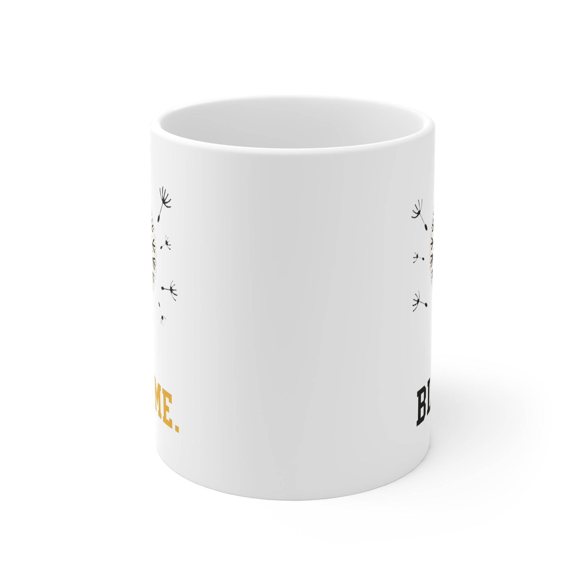 Blow Me Mug | Funny Dandelion Coffee Mug, Cheeky Novelty Gift