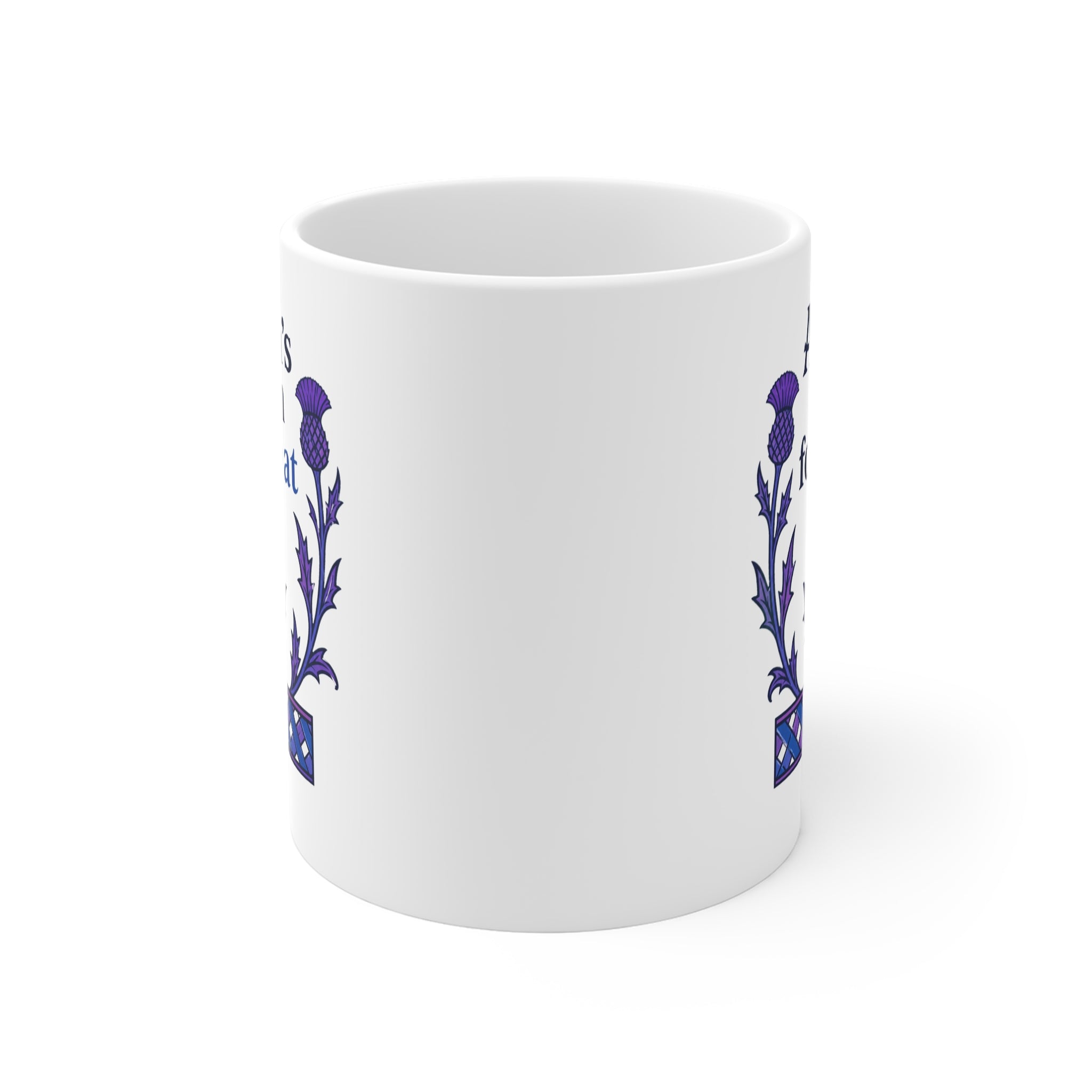 A Man's a Man for A' That Mug | Robert Burns Quote Gift, Scottish Poetry Mug