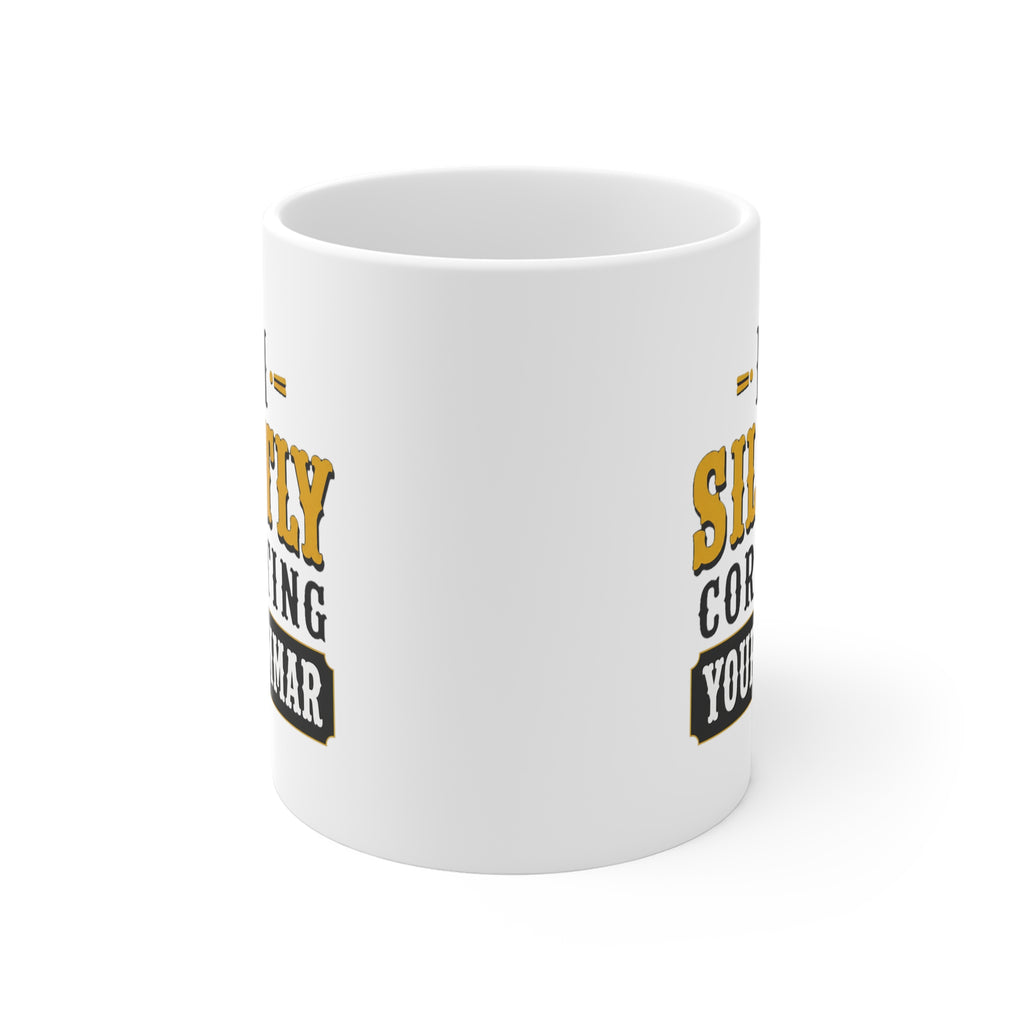 I Am Silently Correcting Your Grammar Mug | Funny Grammar Teacher Coffee Gift