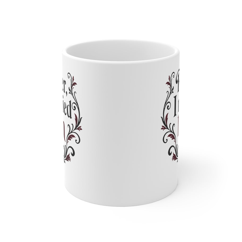 Reader, I Married Him Mug | Jane Eyre Wedding Anniversary Gift, Bronte Literary Mug