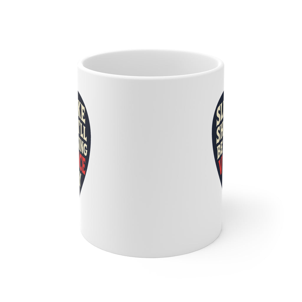 Slept Like Sh*t So I'll Be Choosing Violence Mug | Funny Rude Coffee Mug, Sarcastic Gift