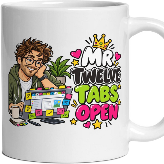Mr Twelve Tabs Open