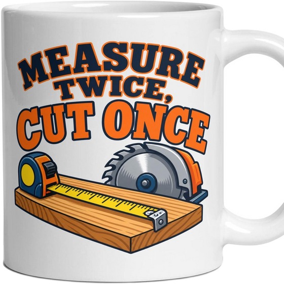 MEASURE TWICE, CUT ONCE