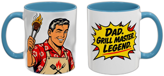 Dad. Grill master. Legend.