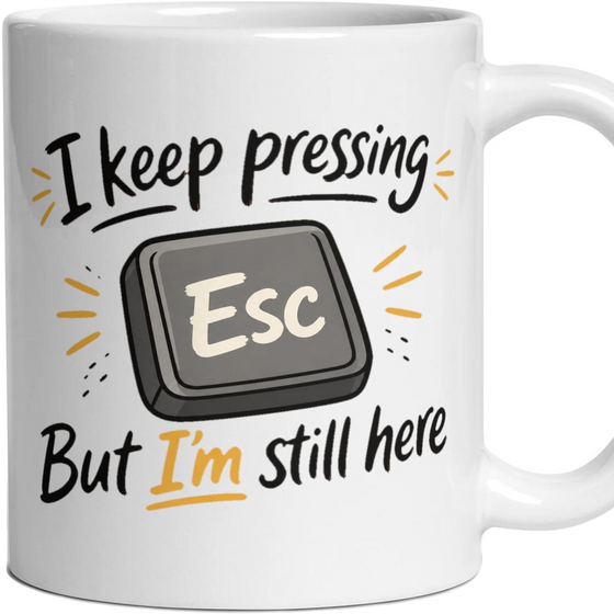 I keep pressing Esc But I'm still here