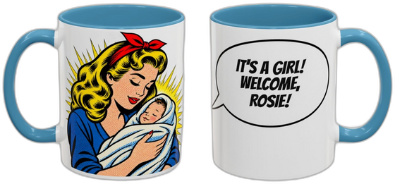 IT'S A GIRL! WELCOME, [Name]!