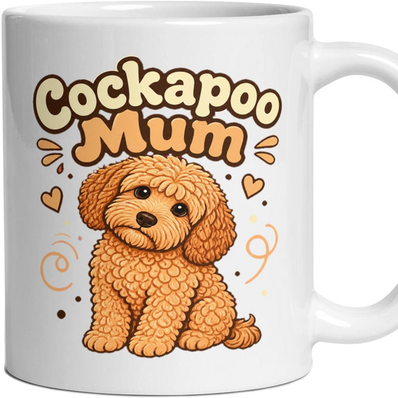 Cockapoo Mum Mug Cocker Poodle Cross Gift for Dog Mum