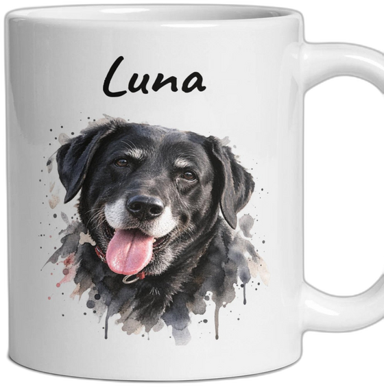 Personalised Pet Portrait Mug