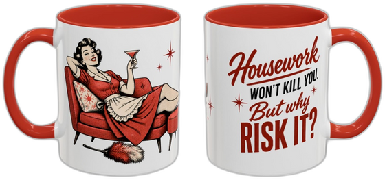 Housework won't kill you. But why risk it?