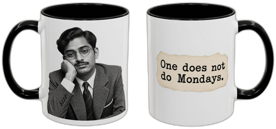 One does not do Mondays.