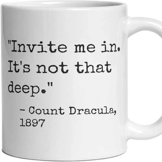 Invite me in. It's not that deep.