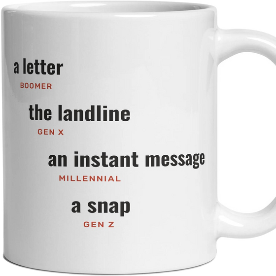 Keeping in touch: a letter, the landline, an instant message, a snap
