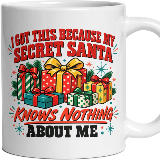 I GOT THIS BECAUSE MY SECRET SANTA KNOWS NOTHING ABOUT ME