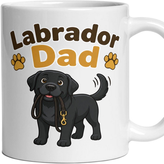 Labrador Dad Mug Lab Gift for Dog Dad