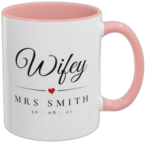 Wifey Newlywed Mug