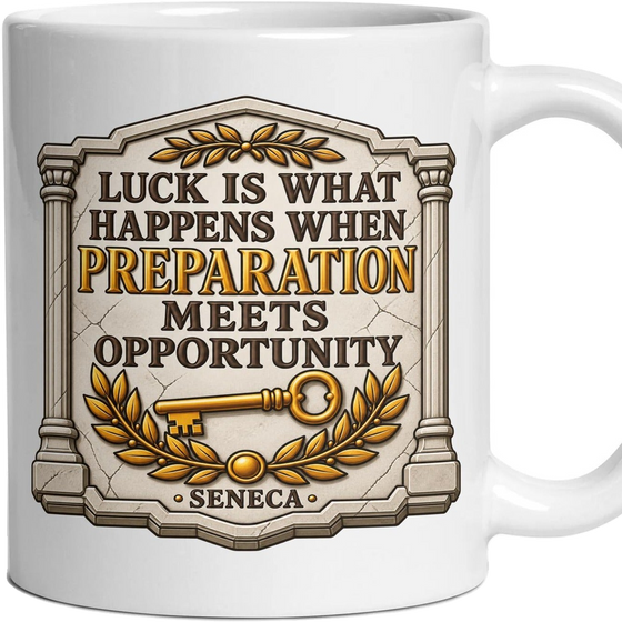 Luck is what happens when preparation meets opportunity