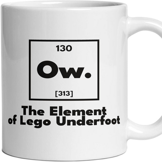 Ow. The Element of Lego Underfoot