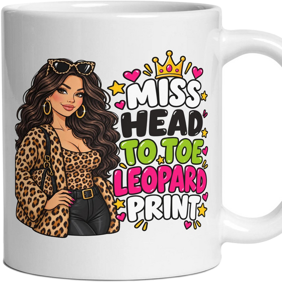 Miss Head To Toe Leopard Print