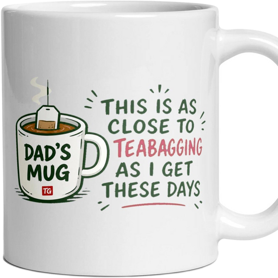 THIS IS AS CLOSE TO TEABAGGING AS I GET THESE DAYS