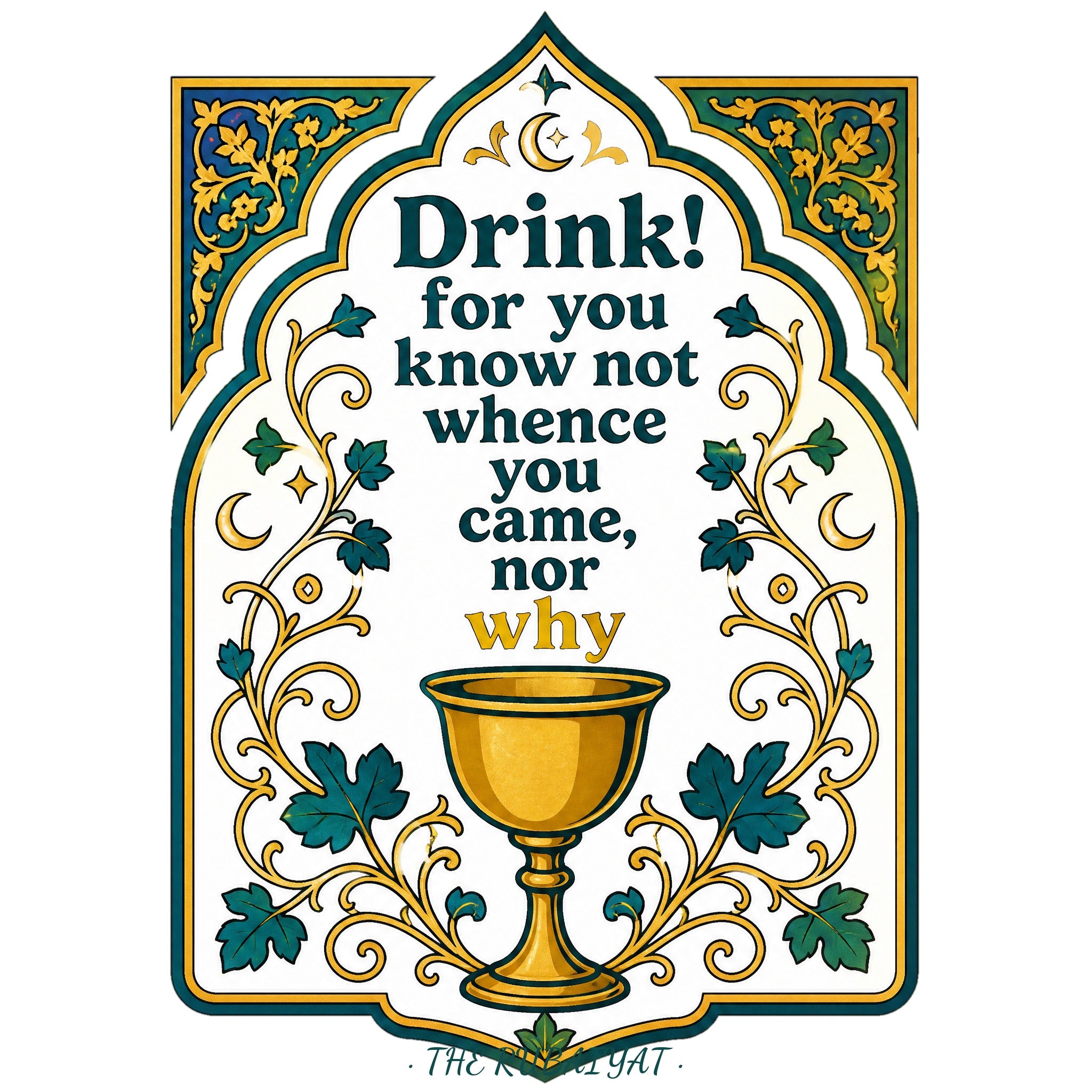Close-up of the printed design