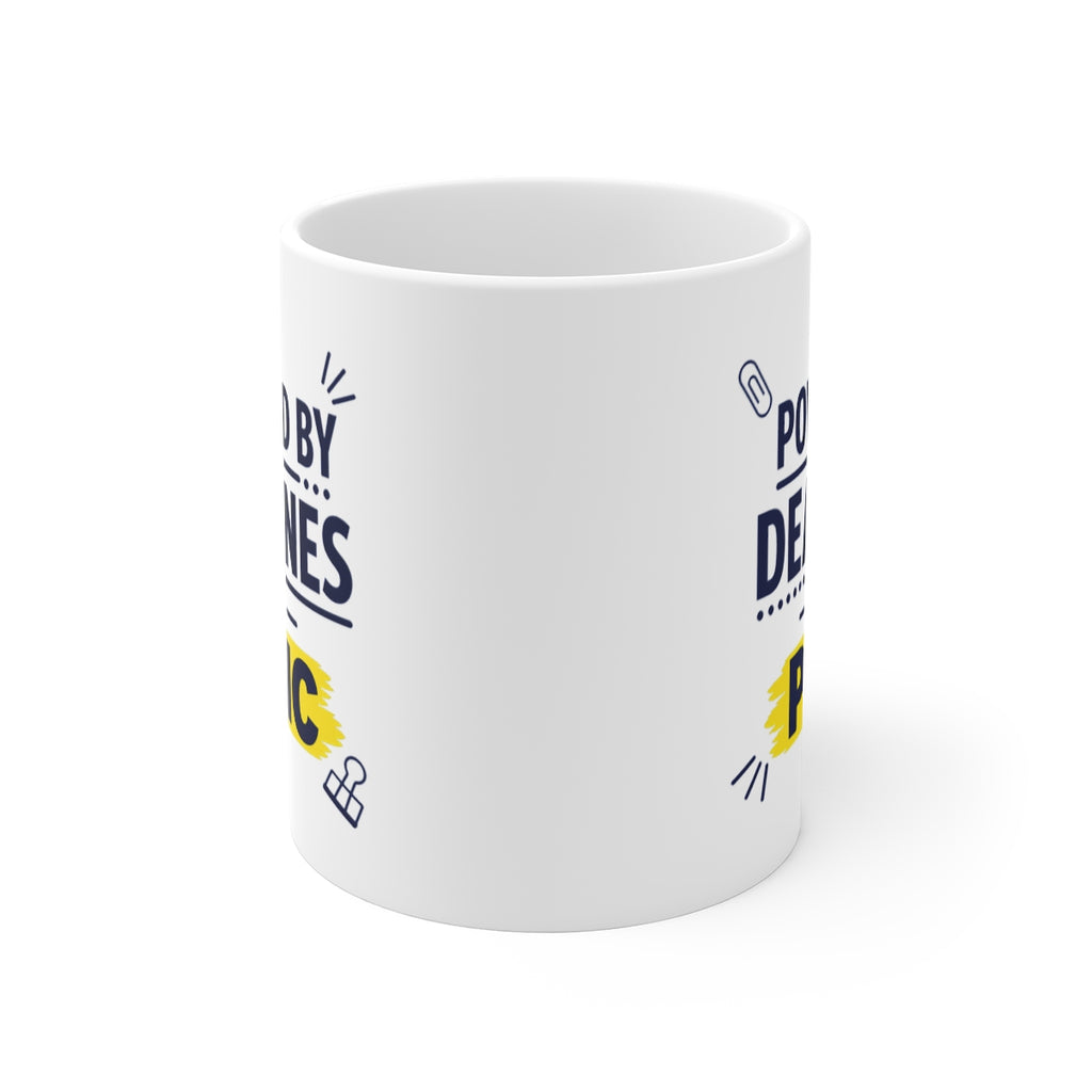 front view of the mug