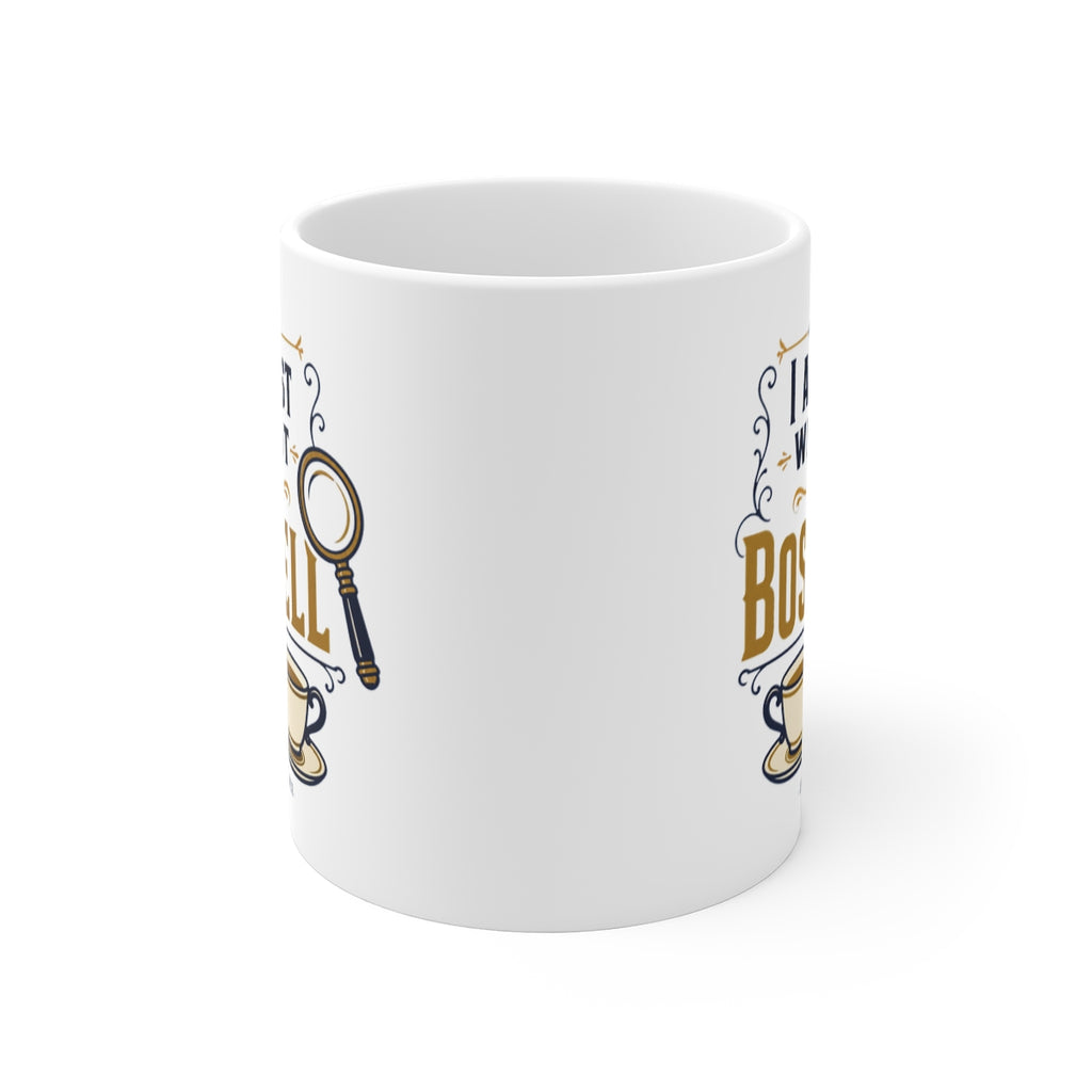 front view of the mug
